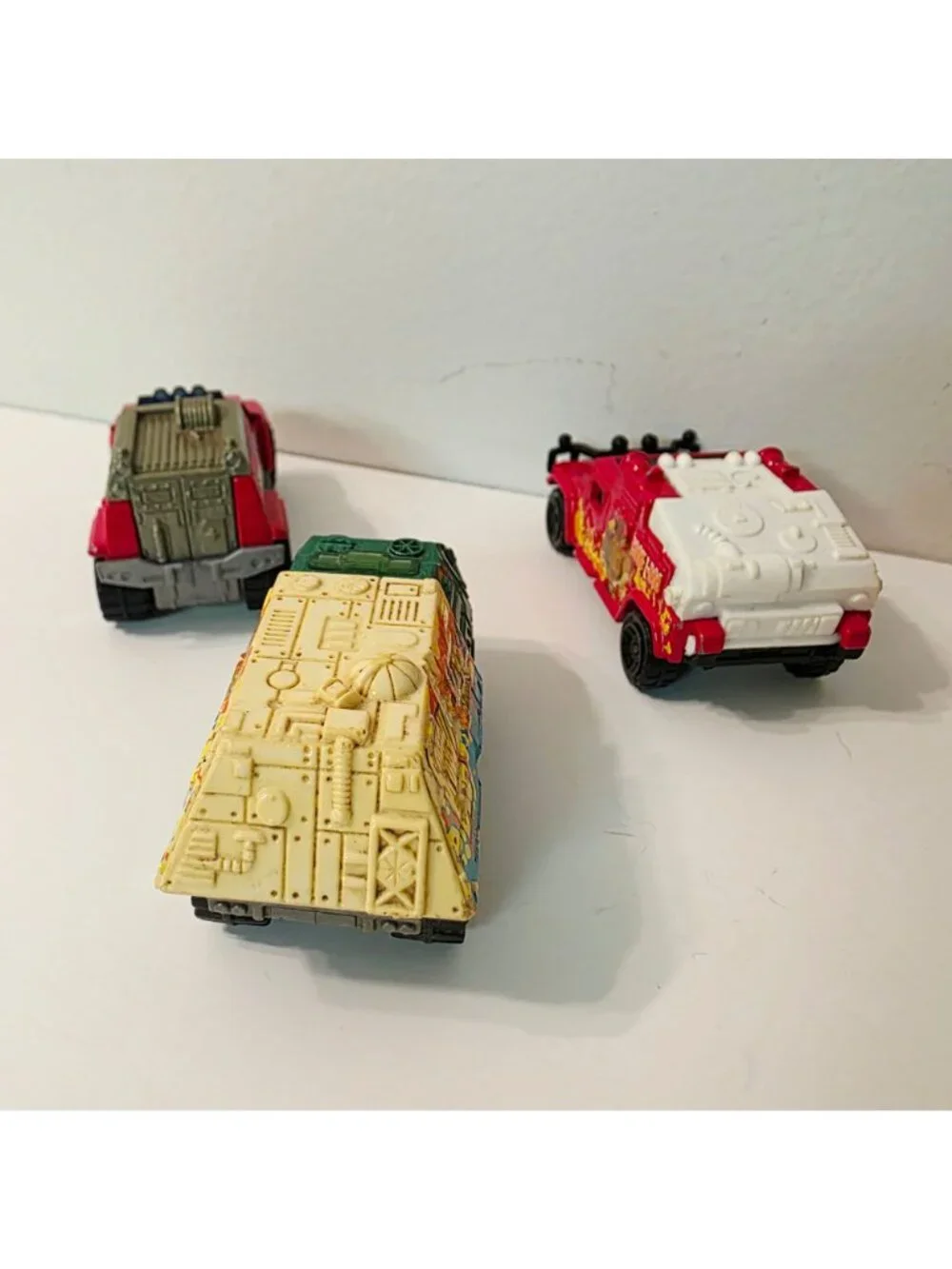3 Vtg Matchbox Scooby-doo Die Cast Cars Hummer Armored Response 4x4 Trucks